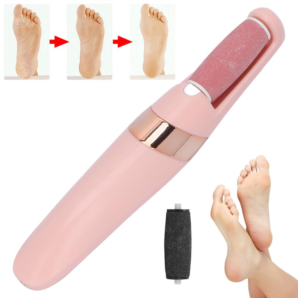 Electric Foot File Rechargeable Callus Dead Skin Remover Plastic Foot Care Pedicure Tool