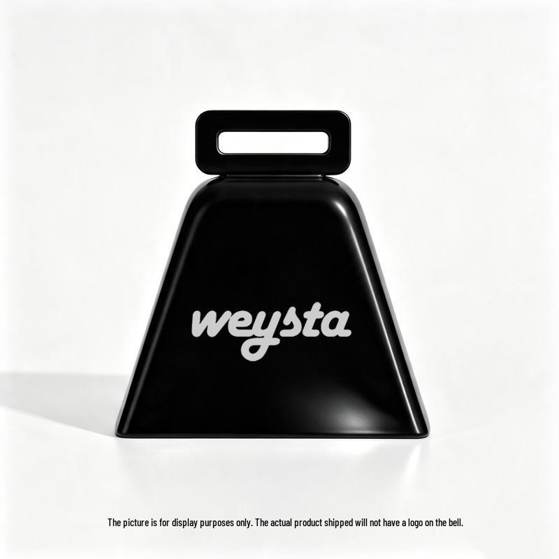 Three-Inch & Four-Inch Hand-Cranked Cowbells - 13 Colors, Perfect for Parties and Handicrafts