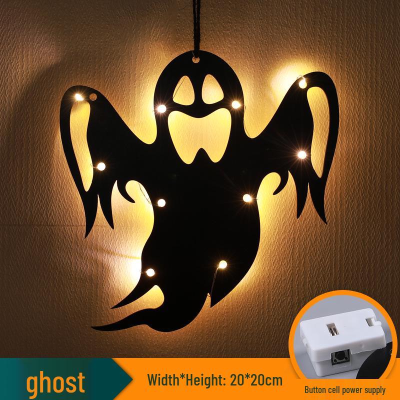 Halloween LED Spider & Bat 3D Wall Stickers - Luminous Ghost Festival Party Lights