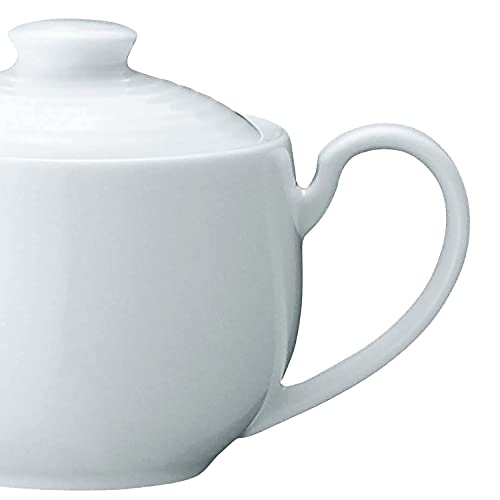 Noritake Teapot, 450cc, Arctic White, Microwave and Dishwasher Safe, White Fine Porcelain (White), 91569/4000