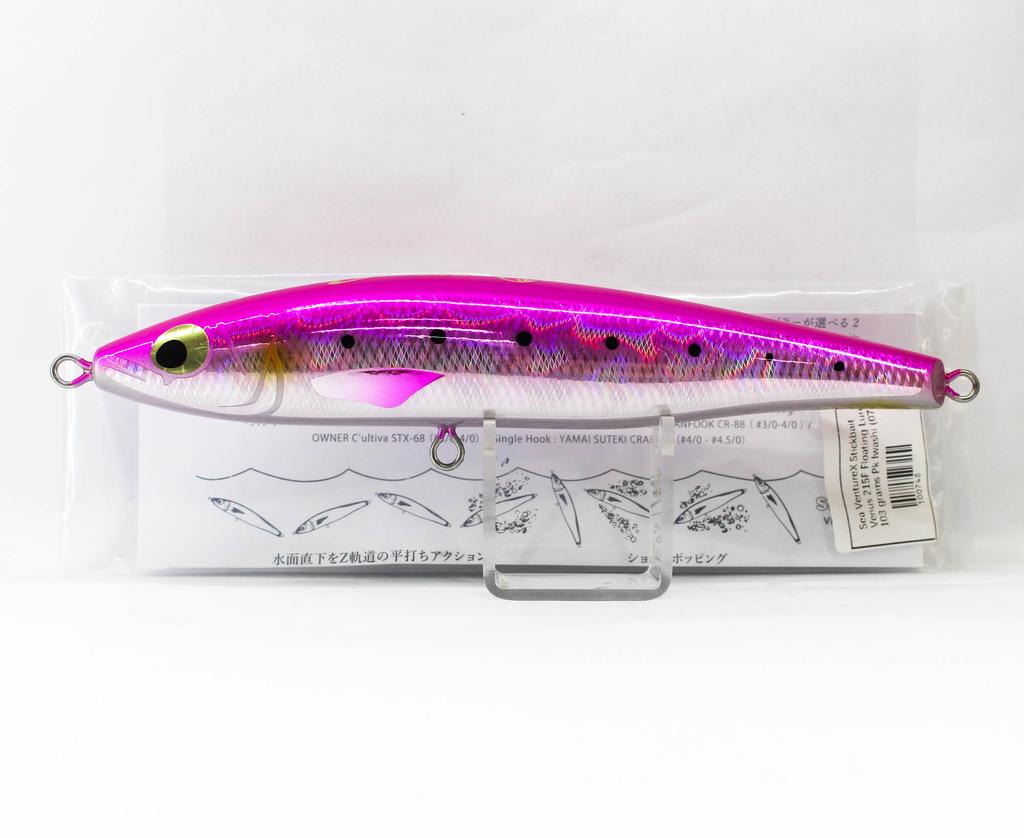 Sea VentureX Stickbait Venus 215F Floating Lure 103 grams Pk Iwashi (0748)