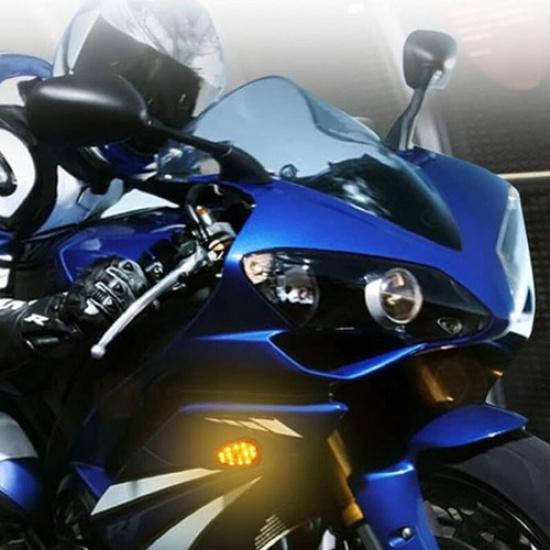 2x Turn Signal Lights Indicator For YAMAHA YZF R1 2002-2008 R6 2003-14/R6S 06-09