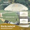Baby Stroller Outdoor Parasol UPF40 Cute Clip On Sunshade Parasol Adjustable Baby Stroller Umbrella with Tassel for Pushchair