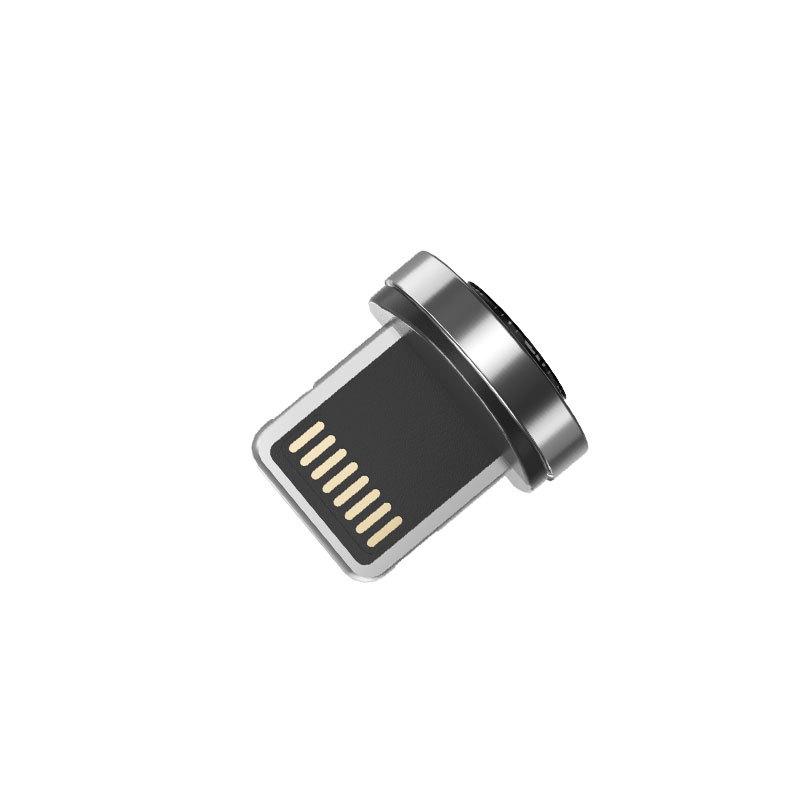 540° Magnetic 3A Fast Charging 7-Pin USB-C/Android Data Cable with Rotating Elbow