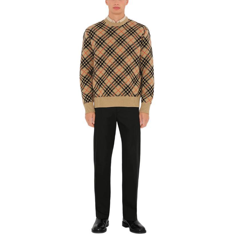 Burberry Cashmere Sweater Men's Sand 80986751