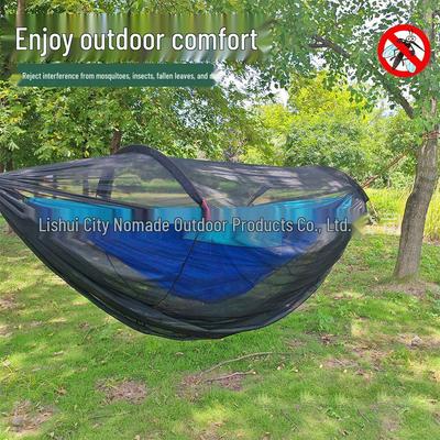 2026 Ultra-Light 360° Hammock with Outdoor Anti-Mosquito Net Cover