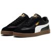 Puma Club II Era Classic Comfortable Lightweight Low-Top Skate Shoes Unisex Sneakers Black White 397447-02