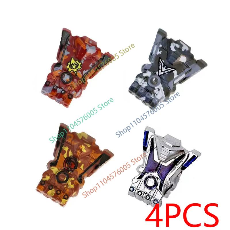 MOC Stavebnice Mini Akční Figurka Příslušenství Kuše Blackhawk Kamuflážní Štít Plamenný Meč Vrtulník DIY Kostky Hračka Dárky