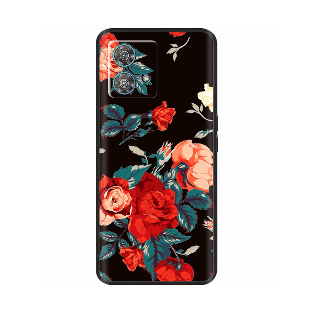 For Moto Edge 40 Neo Case Shockproof Shell Soft Silicone TPU Back Cover For Motorola Moto Edge40 Edge 40 Neo 5G Phone Cases Etui