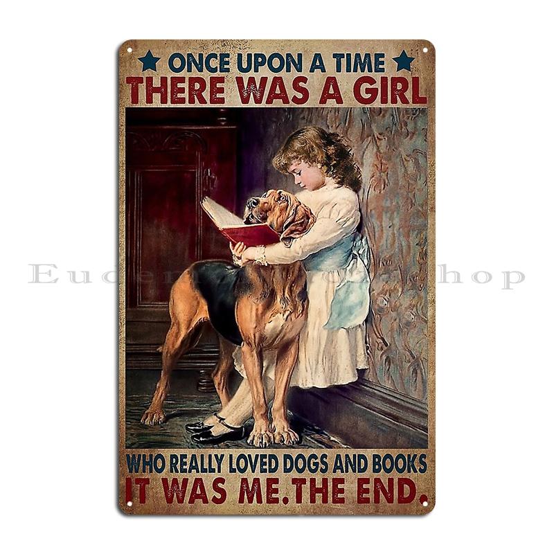 Just A Girl Who Loves Cats And Books IN MY DREAM WORLD Metal Sign Living Room Poster Bar Garage Print Tin Sign Poster