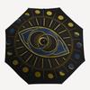 Elegant Eye Design    Umbrella, Portable 3 Fold Compact Umbrella for Men & Women, Valentine's Day Mother's Day Gif