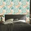 Ink Wallpaper Light Gray and Green for Living Room and Bedroom 50x1000