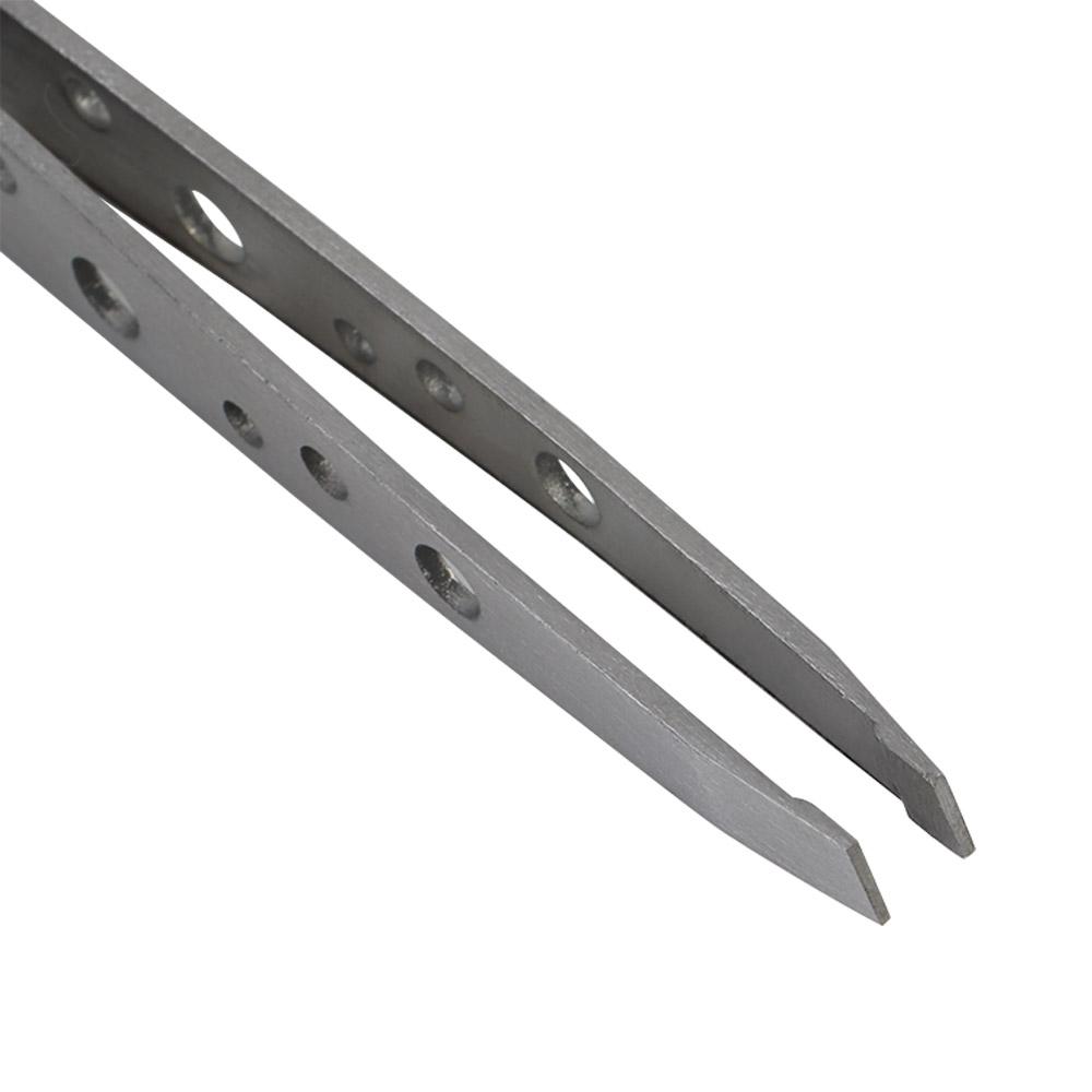 Tools Beard Tweezers Stainless Steel Tweezers Bevel Brow Clip Threading Tweezers Eyebrow Clip