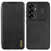 Case for Galaxy A56 5G - Leather/PU, Black, With Card Holder