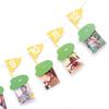 Golf 12 Monthly Photo Banner - Hole In One Milestone Banner, Newborn to 12 Months, Yellow
