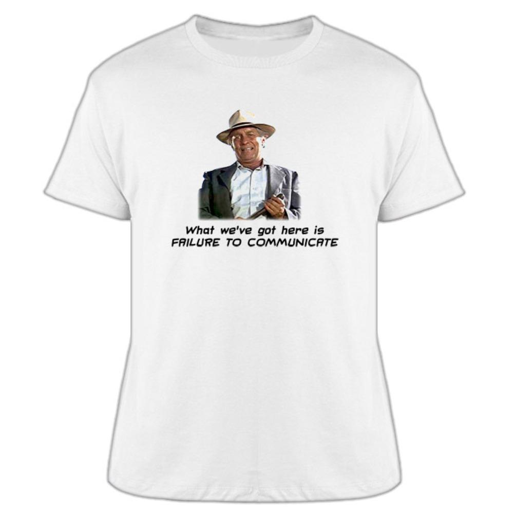 Kapitein Strother Martin Cool Hand Luke Wat We Hier Hebben T-shirt