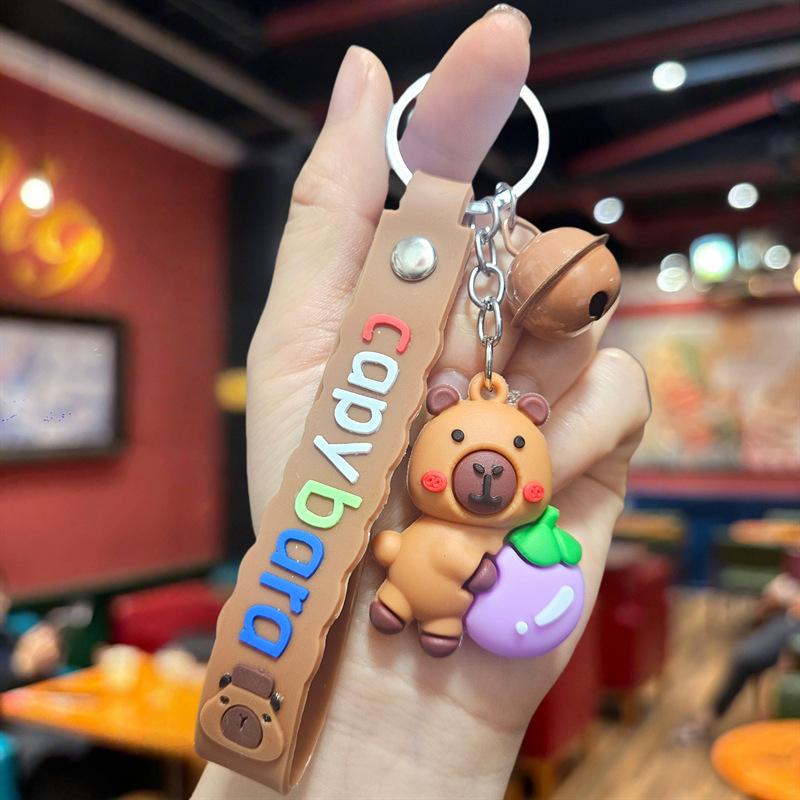 Cartoon Keychain Pendant, Wooden Stick Figure, Key Chain, Blind Box, Tide Play Pendant.