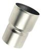 HTharros Motorrad Auspuff Schalldämpfer Einsatzdurchmesser Umrechnung Edelstahl Verbindung Auspuffrohr Verbinder C Adapter, Stahl, 50,8-60,5mm, Rohr,