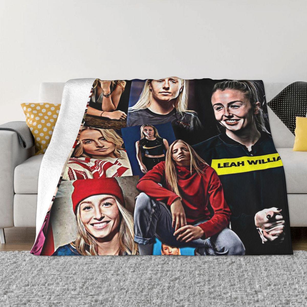 Leah Williamson 2024 An Ultra-Soft Micro Fleece Blanket 30x40in