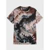Men's Fashion Tie Dye 3D Printed T-shirt, Summer Street Style Personalized Short Sleeved Top, Casual Harajuku Round Neck Clothing