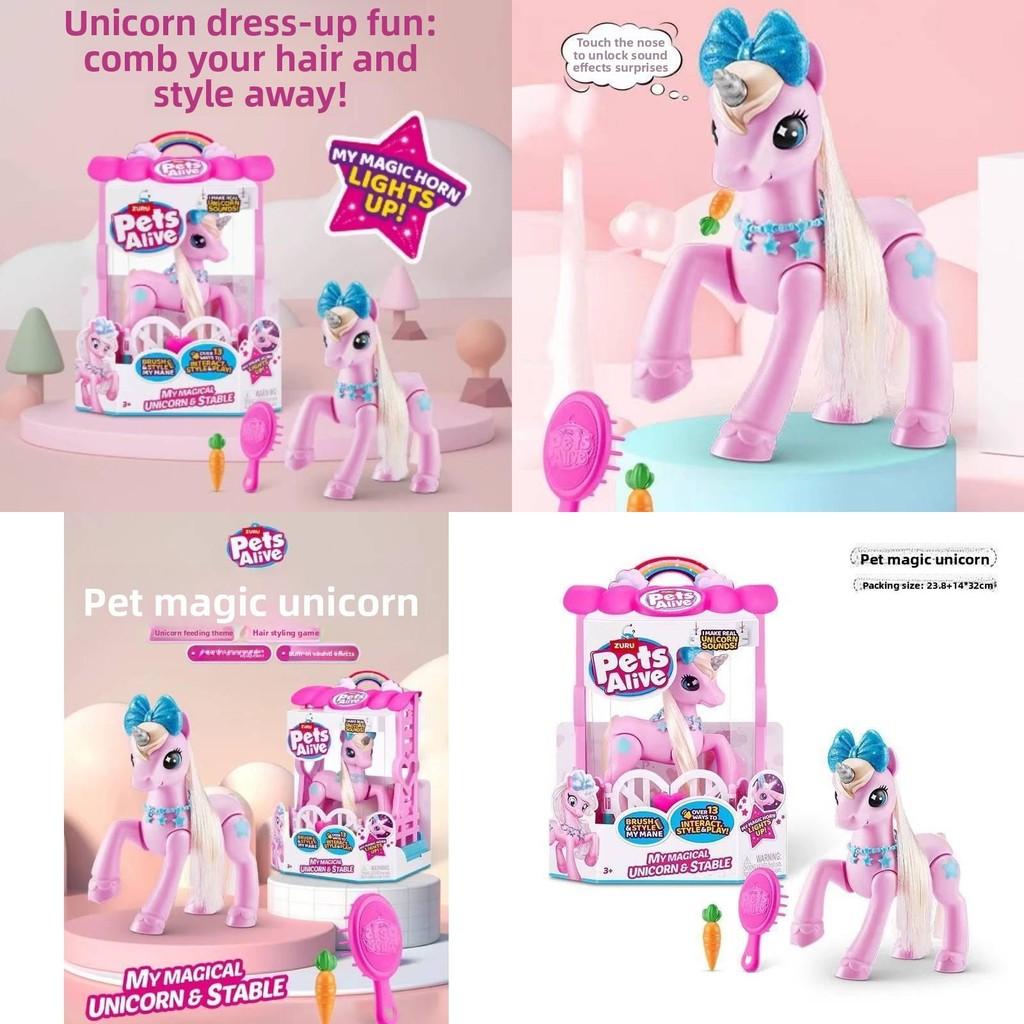 Alive Pets Zuru Magical Unicorn Toy Suitable For Daily Girls As Holiday Gifts