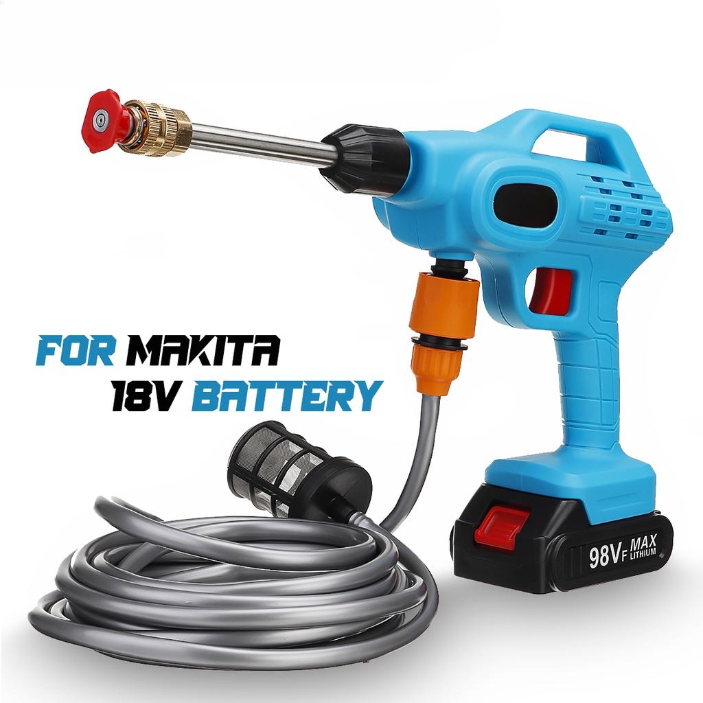 1800W 98VF Portable Cordless Water Jet Electric Car Washer High Pressure Car Washer