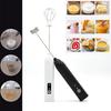 Electric Milk Frother Dual Stick Rechargeable 3-Speed Handheld Egg Beater Coffee Frother Cream Foamer Maker Type-C Rechargeable