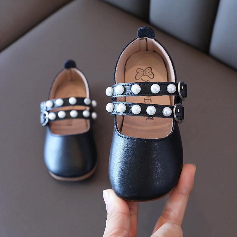 

Children S Flats Beaded Princess Party Performance Shoes Baby Girl Shoes For Kids Soft Sole Leather Shoes To Years Old 22