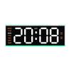 Large LED Multifunctional Electronic Clock with Special Ambient Light for Living Room
