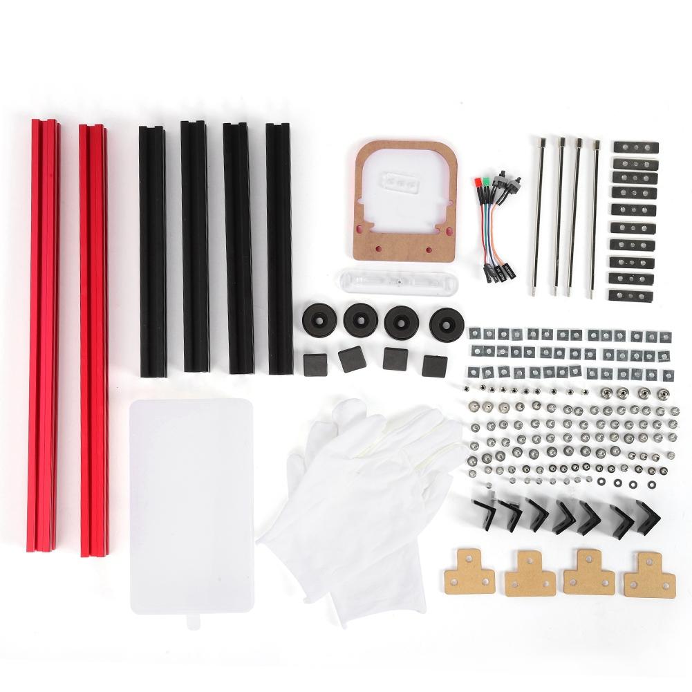 

DIY Mini Open Aluminum Alloy Frame M-ATX Motherboard PC Computer Case