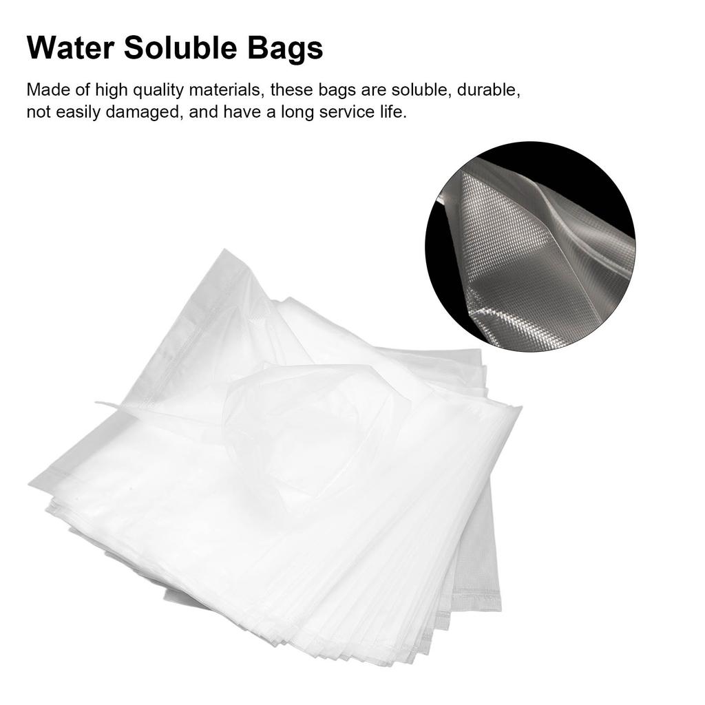 50Pcs Water Soluble Bags PVA Dissolve RefillBait Carp Fishing Equipment Tackle Accessories
