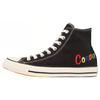 Chuck Taylor All Star Comfortable Versatile Anti-slip Wear-resistant Lightweight High-top Canvas Shoes Women's Black
