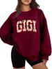 Gigi Women's Versatile Thick Warm Pullover Hoodie - Autumn/Winter New Arrival