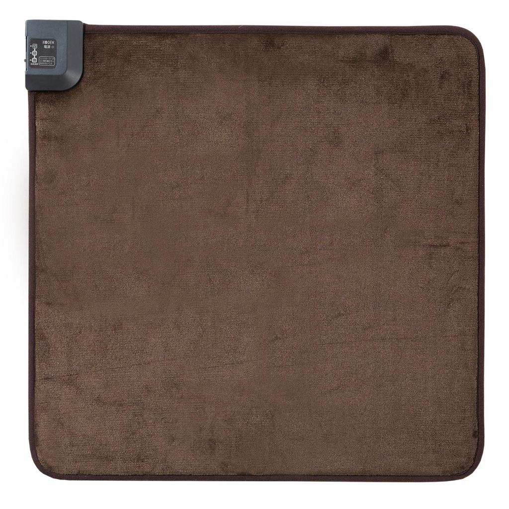 KODEN Elektrická hřejivá 60x60cm Nastavitelná Energetická Podložka, Čtvercová, Flanelová, Intenzita, Úsporná, VWM602K-B