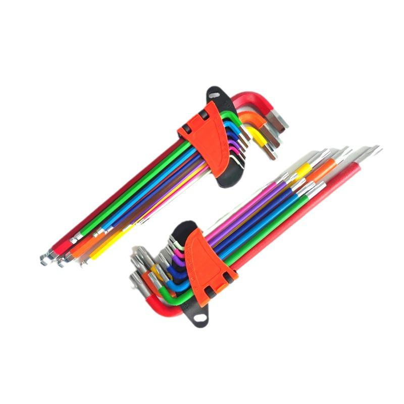 Chrome Vanadium Steel Hex and Torx Wrench Set for Home and Auto Repair