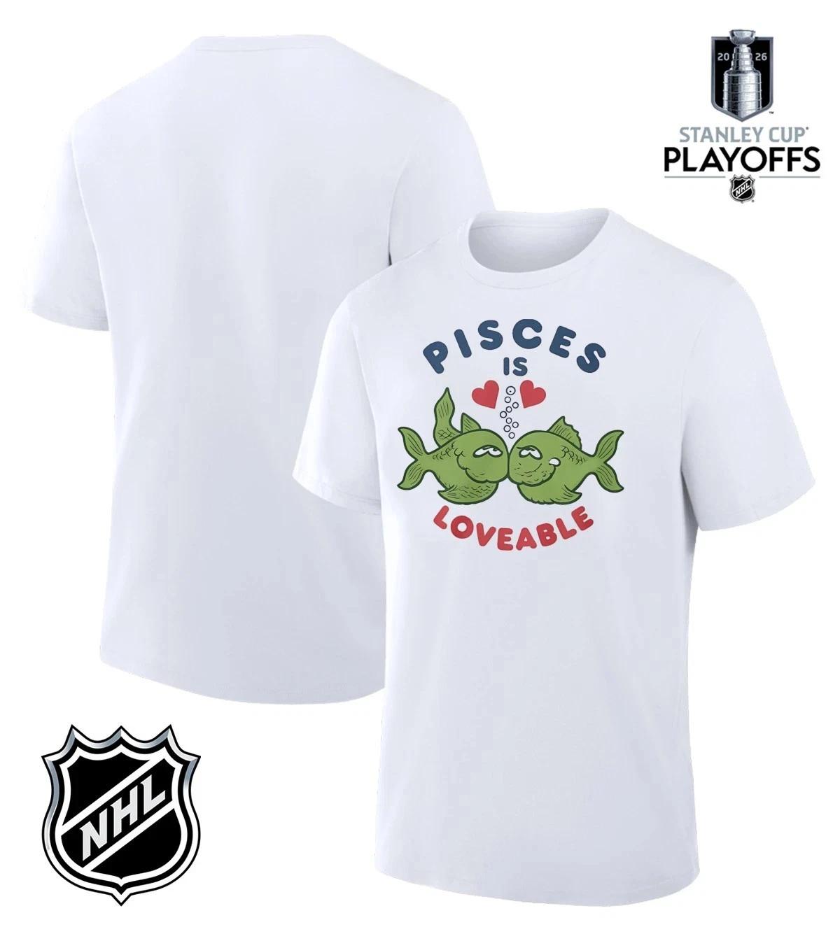 Pisces Is Loveable T-Shirt S