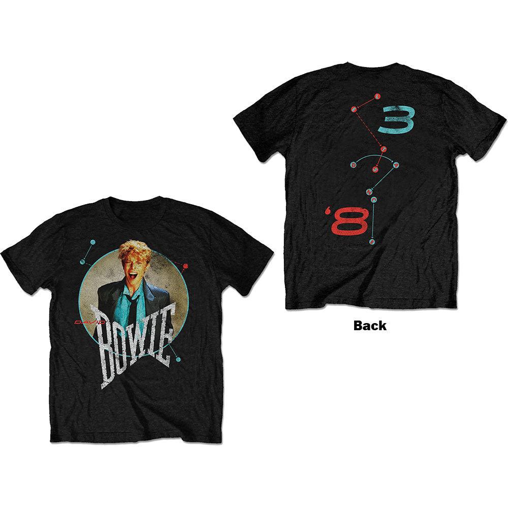 Tour David Bowie TShirt Cotton Graphic Tee Unisex Women Summer Streetwear
