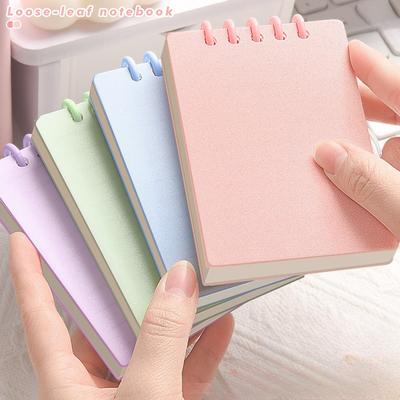 Carnet à feuilles mobiles A7 Petit Carnet Mini Carnet de Haute Valeur Carnet de Poche Bloc-notes