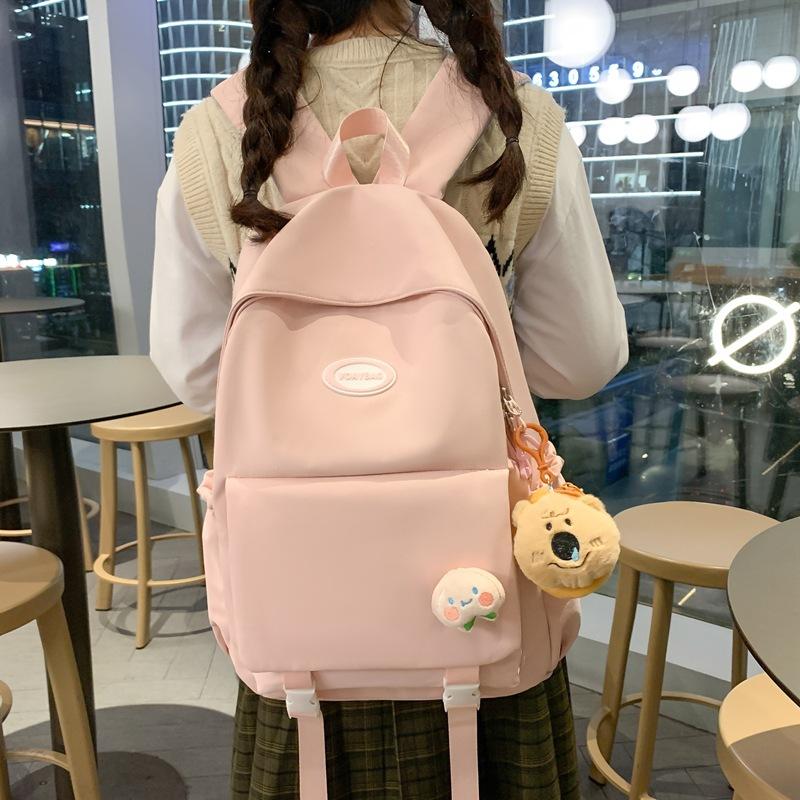 Mochila Escolar Mochila de Grande Capacidade para Meninas da Escola Mochila de Computador