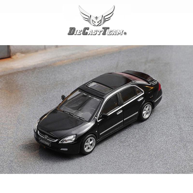 DCT 1/64 Honda 7th Generation Accord Car Alloy Motor Vehicle Diecast Metal Model Kids Xmas Gift Toys for Boys