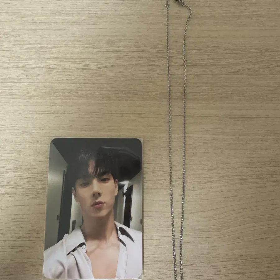Monsta X Shanu-on My Way Necklace & Photo Card