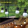 G50 LED String Lights - Outdoor Garden & Courtyard Decorative Lights for Camping, Weddings, Festivals, and More