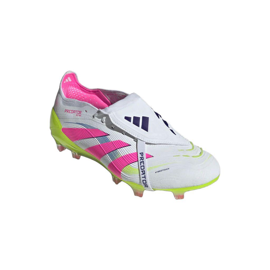 Adidas Predator 24 Elite Foldover Tongue FG Celestial Victory Pack Unisex Sneakers White Cloud-White Lucid-Pink ID8967