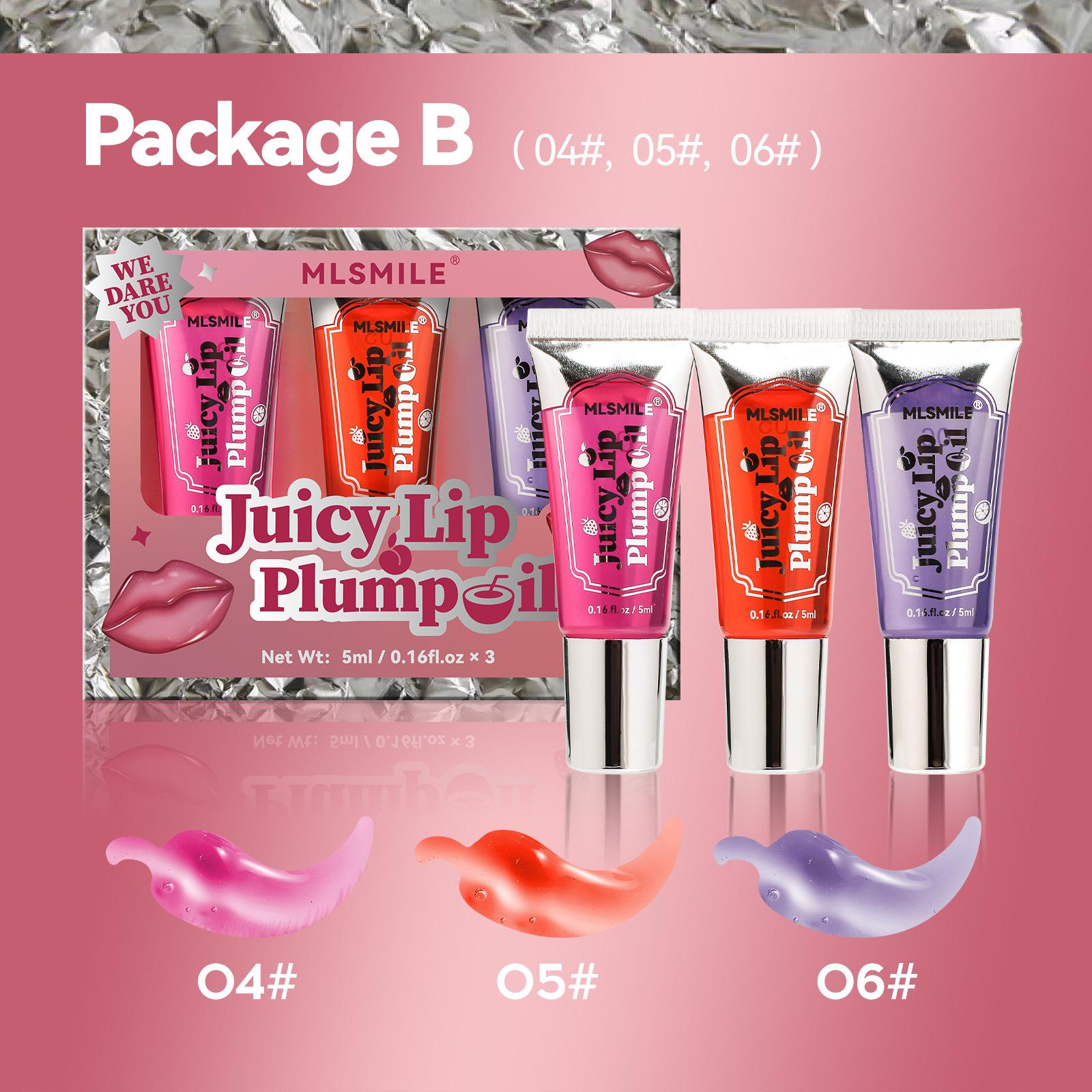 

Ball Lip Glaze Set Прозрачный увлажняющий блеск для губ Dudu Lip Big Mouth Масло для увеличения губ 3 шт. 5ml*3