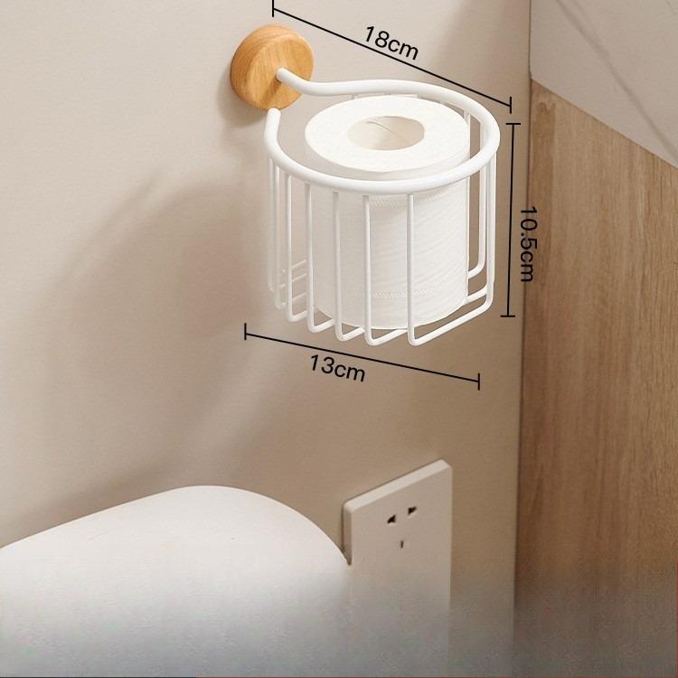 

Punching-free Toilet Tissue Box, Toilet Drawer Box, Toilet Paper Storage Rack, Hand Towel Paper Holder, Roll Paper Holder