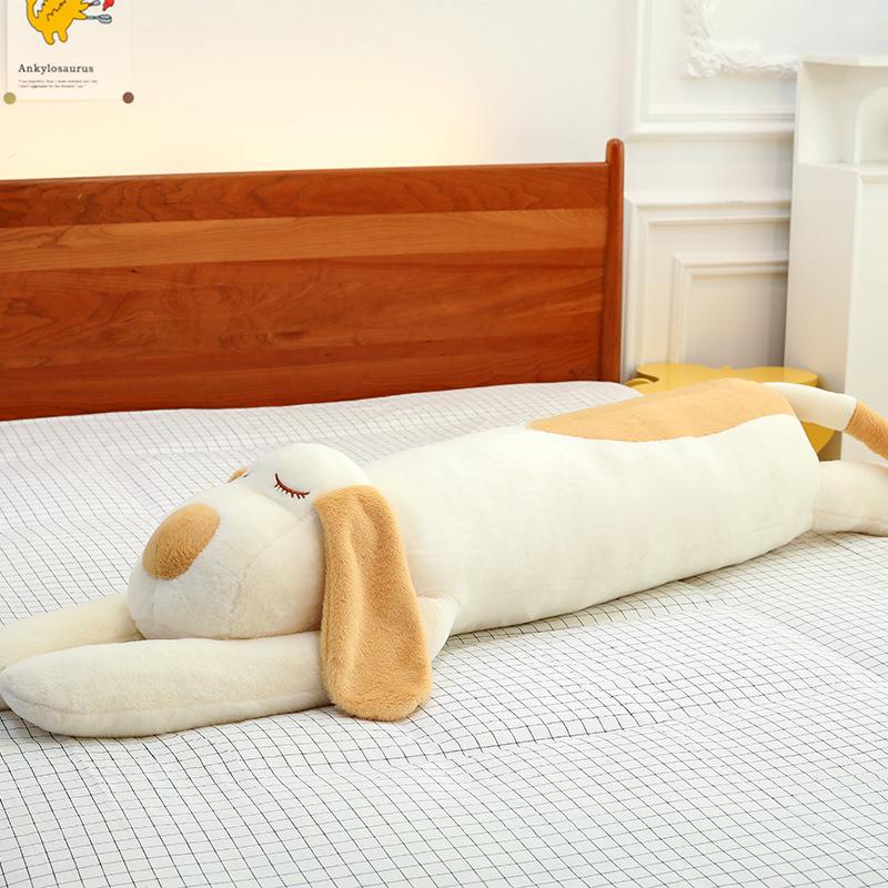 Cute Dog Long Throw Pillow Plush Toy Large Doll Rag Doll Bed Sleeping Pillow Sleeping Pillow