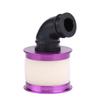RC Car Air Filter for HSP 94122   188 1 10 Remote Control Model Vehicle Accessory (Purple)