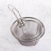French Fries Foldable Kitchen Mesh Net with Handle Frying Basket Cooking Tools Food Colander Filter