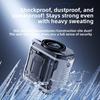 Portable Waist Fan With Led Display For Outdoor Cooling And Highspeed Power