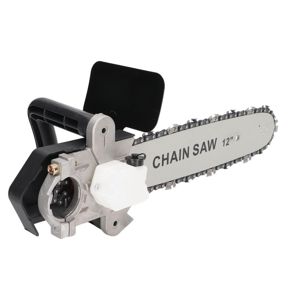 Assembly Electric Chain Saw Stand High Speed Steel Angle Grinder Attachment Wood Cutting